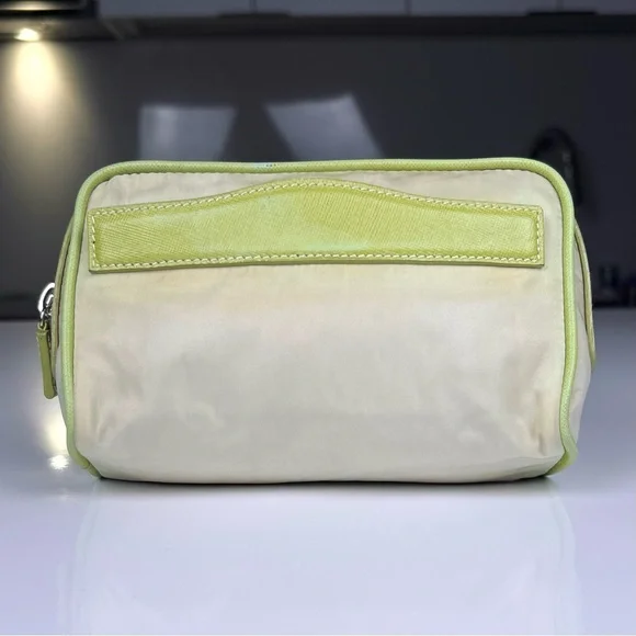 Prada Tessuto Green Nylon Pouch - Picture 2 of 9